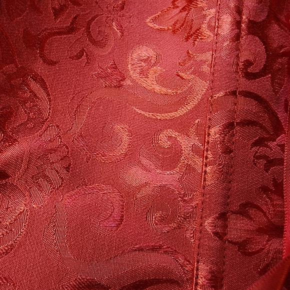 Satin boned Corset - Picture 4 of 6